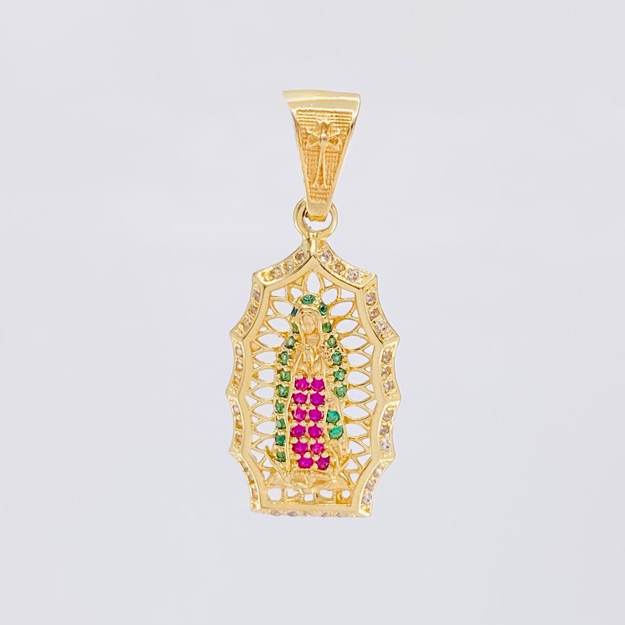 Dije Virgen Guadalupe 3.35g / 1 1/4 in Oro Amarillo 18K