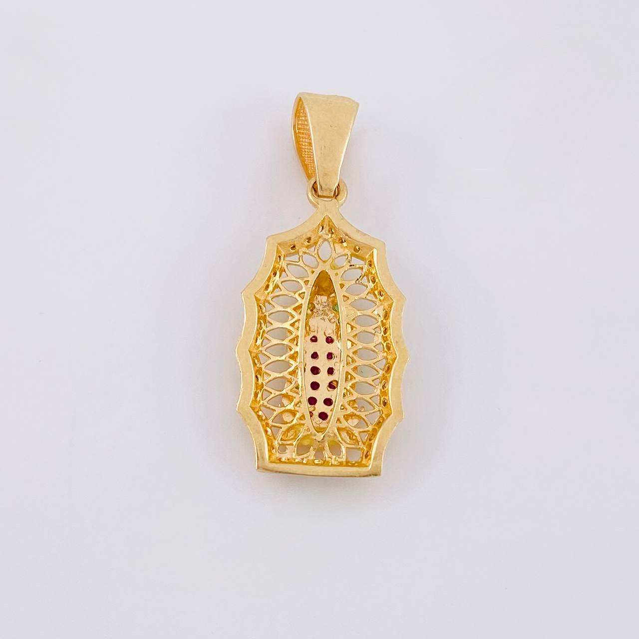 Dije Virgen Guadalupe 3.35g / 1 1/4 in Oro Amarillo 18K