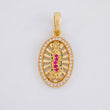 Dije Virgen de Guadalupe 2.5g / 1 in Oro Amarillo 18K