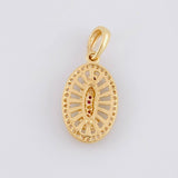 Dije Virgen de Guadalupe 2.5g / 1 in Oro Amarillo 18K
