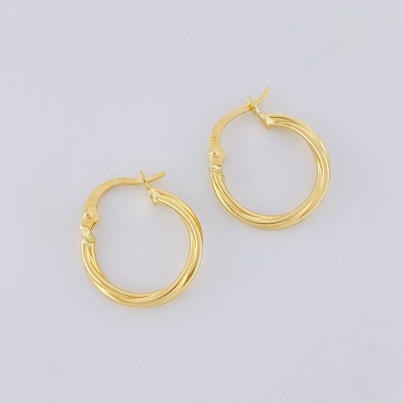 Candongas Arielle 1.15g / 3/4 in Oro Amarillo 18K