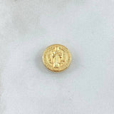 Charm San Benito 0.75gr / 1.3cm / Yellow Gold 18K Drum