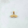 Dije Ojos De Santa Lucia 0.4gr / 1cm / Oro Amarillo 18K ©