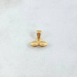 Pendant Santa Lucia Eyes 0.3gr / 1cm / 18K Yellow Gold