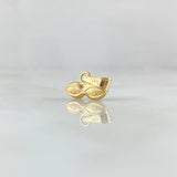 Pendant Santa Lucia Eyes 0.3gr / 1cm / 18K Yellow Gold
