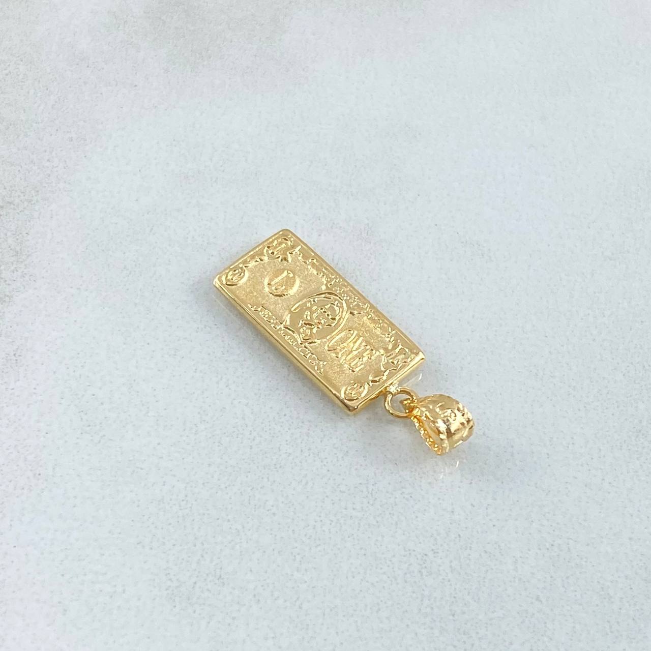 One Dólar 0.8gr / 2.3cm / Oro 18K
