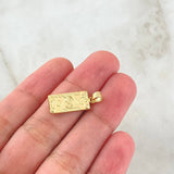 Dije Dólar 0.85gr / 2.3cm / Oro Amarillo 18K