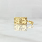 One Dólar 0.8gr / 2.3cm / Oro 18K