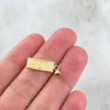 Pendant Dollar 0.8gr / 0.9in / 18K Gold ©