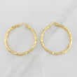 Hoop Earrings Mai 5.6g / 2 in Yellow Gold 18K
