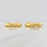 Hoop Earrings Noel 2g / 3/4 in Yellow Gold 18K