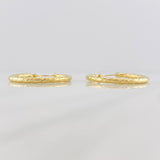 Hoop Earrings Kataleya 1.95g / 1 1/4 in 18K Yellow Gold