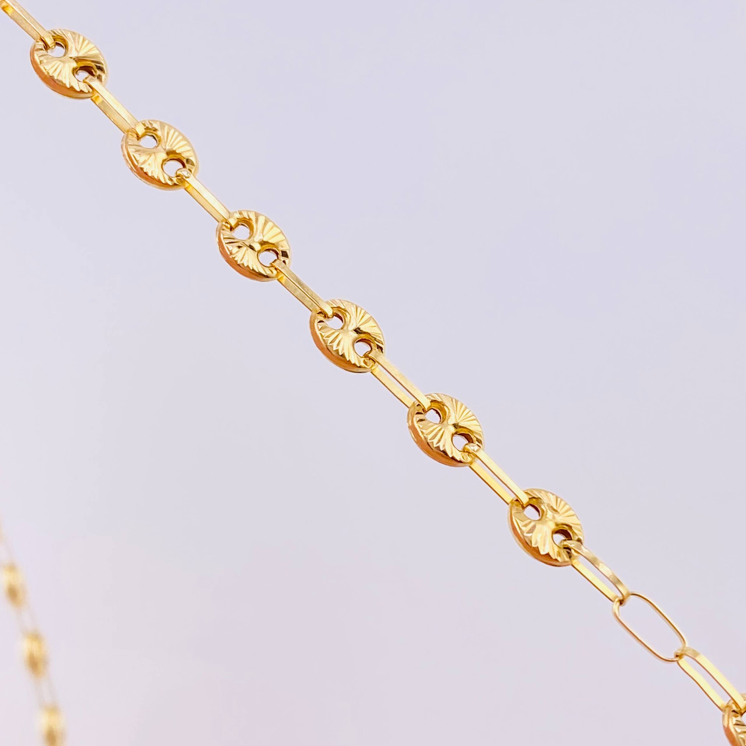 Rosary GC Diamond Cut Miraculous Virgin 7.9g / 22 in / 4.2mm Yellow Gold 18K