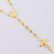 Rosary GC Miraculous Virgin 7.2g / 22 in / 4.1mm Yellow Gold 18K