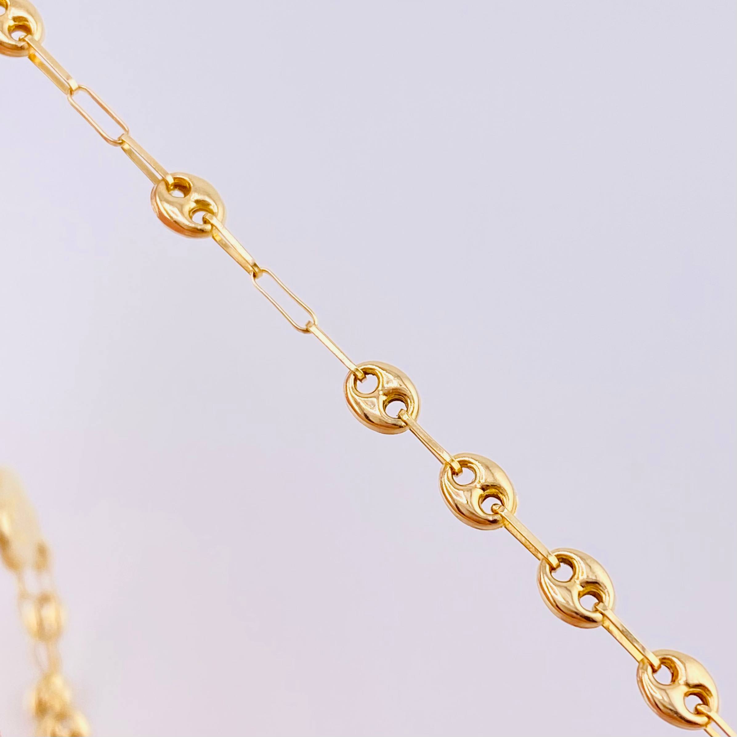 Rosary GC Miraculous Virgin 7.2g / 22 in / 4.1mm Yellow Gold 18K