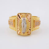 Miraculous Virgin Ring 7.8g / T9 Three Golds 18K
