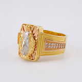 Miraculous Virgin Ring 7.8g / T9 Three Golds 18K