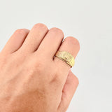 Anillo Correa Corona 4.1g / T9 1/4 Oro Amarillo 18K