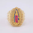 Anillo Virgen Guadalupe 6.15g / T6 1/2 Oro Amarillo 18K