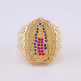 Anillo Virgen Guadalupe 6.15g / T6 1/2 Oro Amarillo 18K