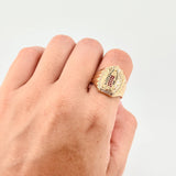 Anillo Virgen Guadalupe 6.15g / T6 1/2 Oro Amarillo 18K