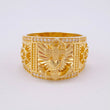 Anchor Heart Ring 8.9g / T9 Yellow Gold 18K