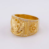 Anchor Heart Ring 8.9g / T9 Yellow Gold 18K