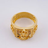 Anchor Heart Ring 8.9g / T9 Yellow Gold 18K