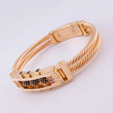 Beads Bracelet Fireball 80g / 7 1/2 in / 9.45mm Rose Gold 18K