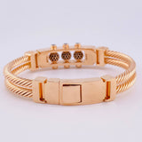 Beads Bracelet Fireball 80g / 7 1/2 in / 9.45mm Rose Gold 18K
