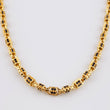 Rustic Cylinder Chain 53g / 26 in / 5mm Yellow Gold 18K