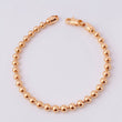 Bracelet Military 13.3g / 8 3/4 in / 5.05mm Rose Gold 18K