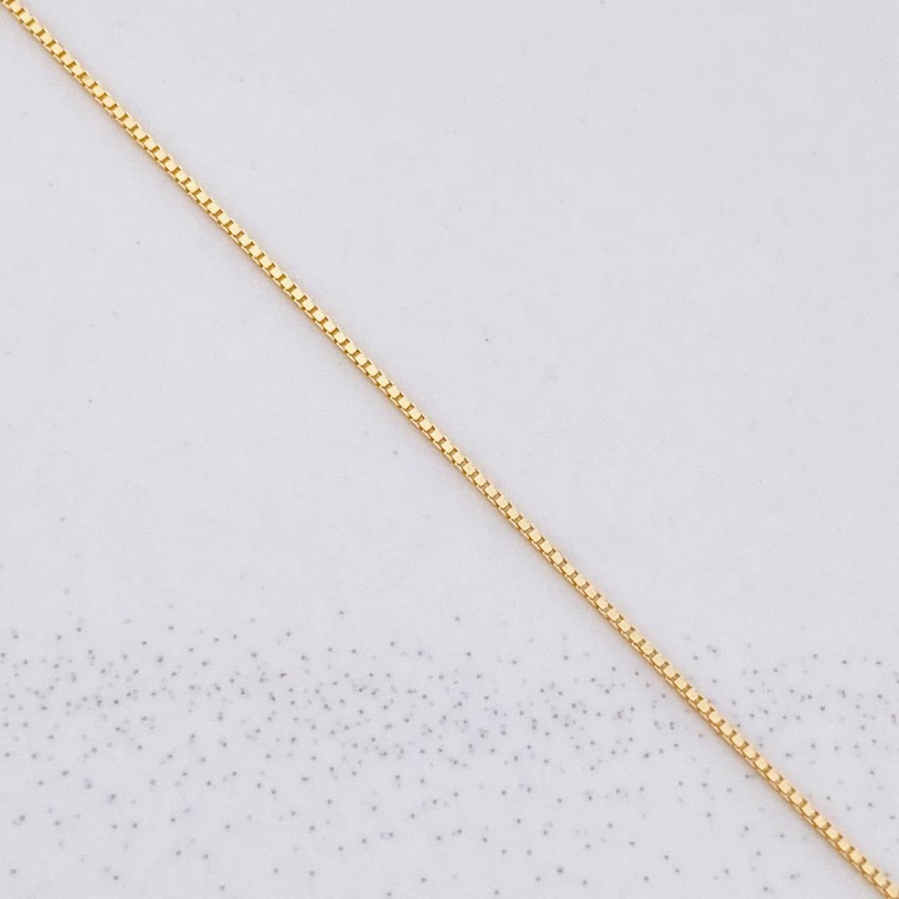 Cadena Veneciana 1.05g / 20 in / 0.6mm Oro Amarillo 18K