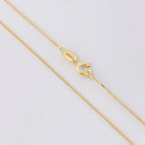 Venetian Chain 0.95g / 18 in / 0.6mm Yellow Gold 18K