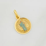 Pendant San Benito 0.5g / 1/2 in Yellow Gold 18K