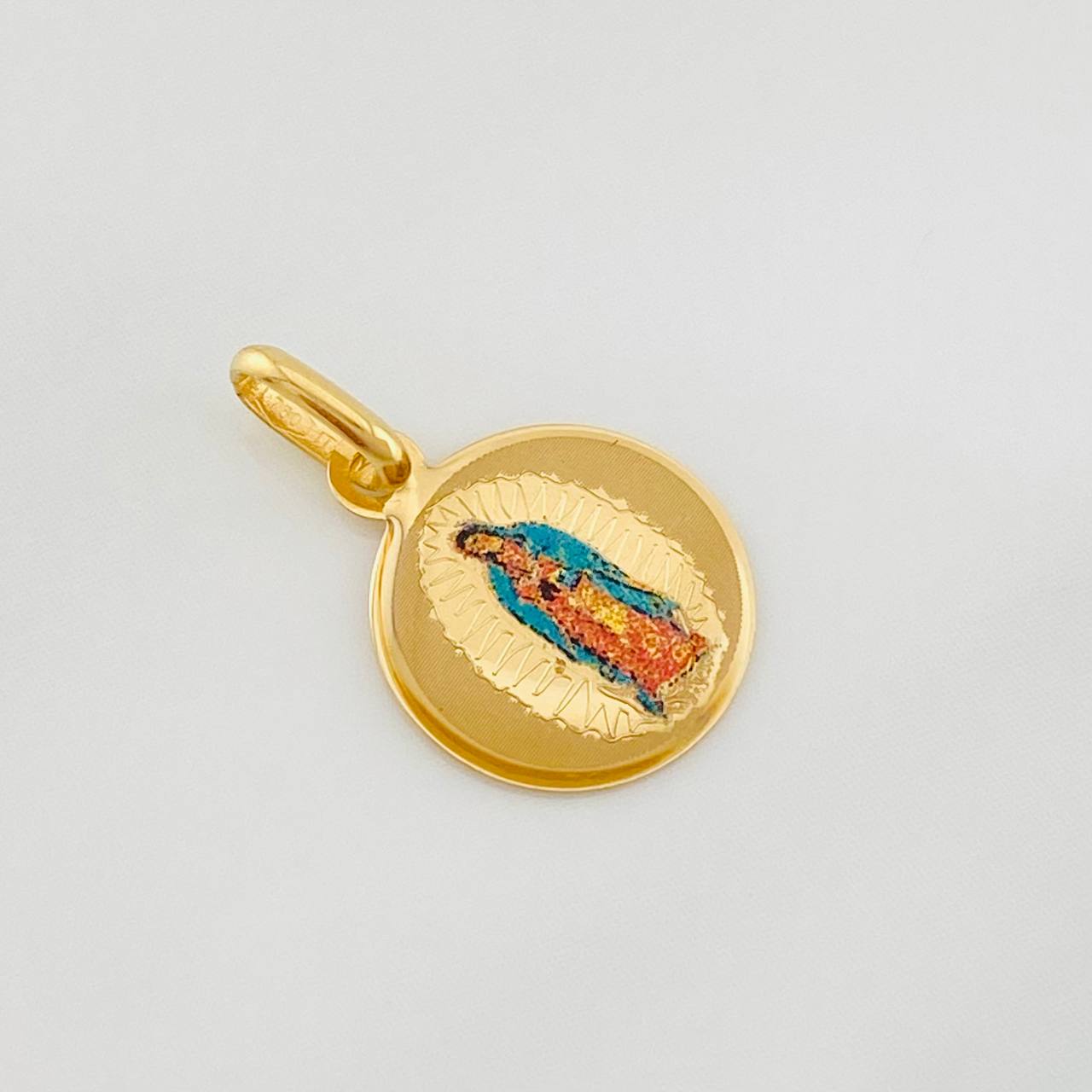 Dije Virgen Guadalupe 0.45g / 3/4 in Oro Amarillo 18K