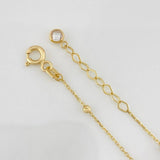 Bracelet Classic Link Crosses 1.3g / 17.5cm - 20cm / 0.6mm Yellow Gold 18K