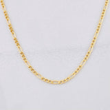 Cadena Fígaro 1.8g / 24 in / 1.9mm Oro Amarillo 18K