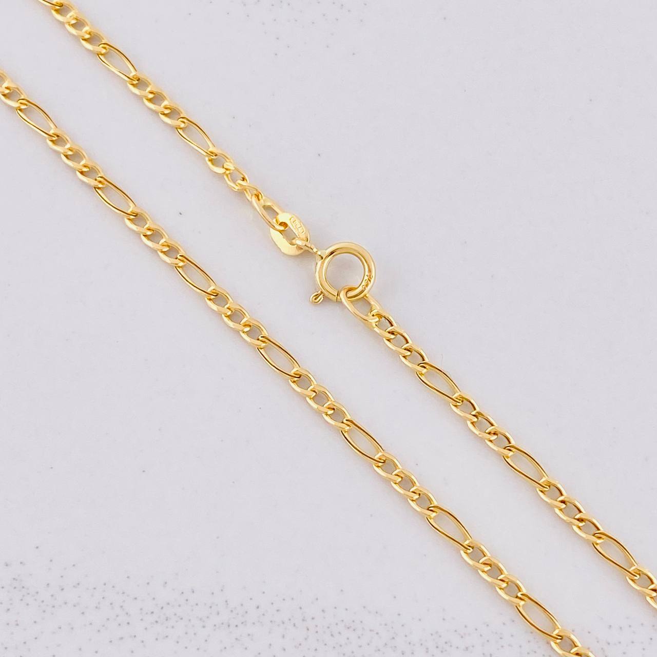 Figaro Chain 1.5g / 20 in / 1.9mm Yellow Gold 18K