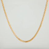 Cadena China 7.65gr / 24 1/4 in / 2.2mm Oro Amarillo Nac.Esp. 18K $