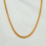 Cadena China 7.7gr / 24 1/4 in / 2mm Oro Amarillo Nac.Esp. 18K $