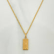 Rope Chain Set + One Dollar Pendant / 1.75gr / 23 1/2 in 18K Yellow Gold