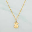 Set Rope Chain + Pendant Bear Ts / 1.65gr / 19 3/4 in Yellow Gold 18K