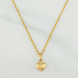 Rope Chain Set + Heart Pendant / 1.35gr / 19 1/2 in 18K Yellow Gold