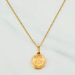 Set Cadena Escalera + Dije Oso Ts / 2.9gr / 19 3/4 in Oro Amarillo 18K