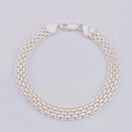 Pulso Chino 10 g / 8 1/4 in / 7.9 mm Plata 925