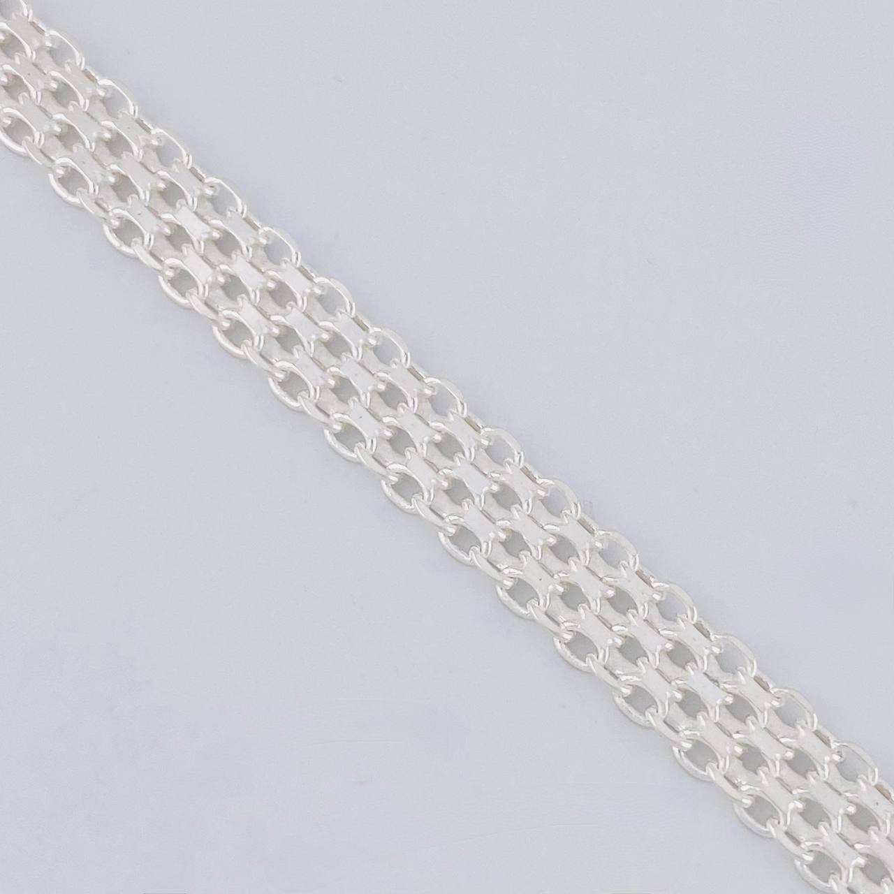 Bismark Bracelet 10 g / 8 1/4 in / 7.9 mm Silver 925
