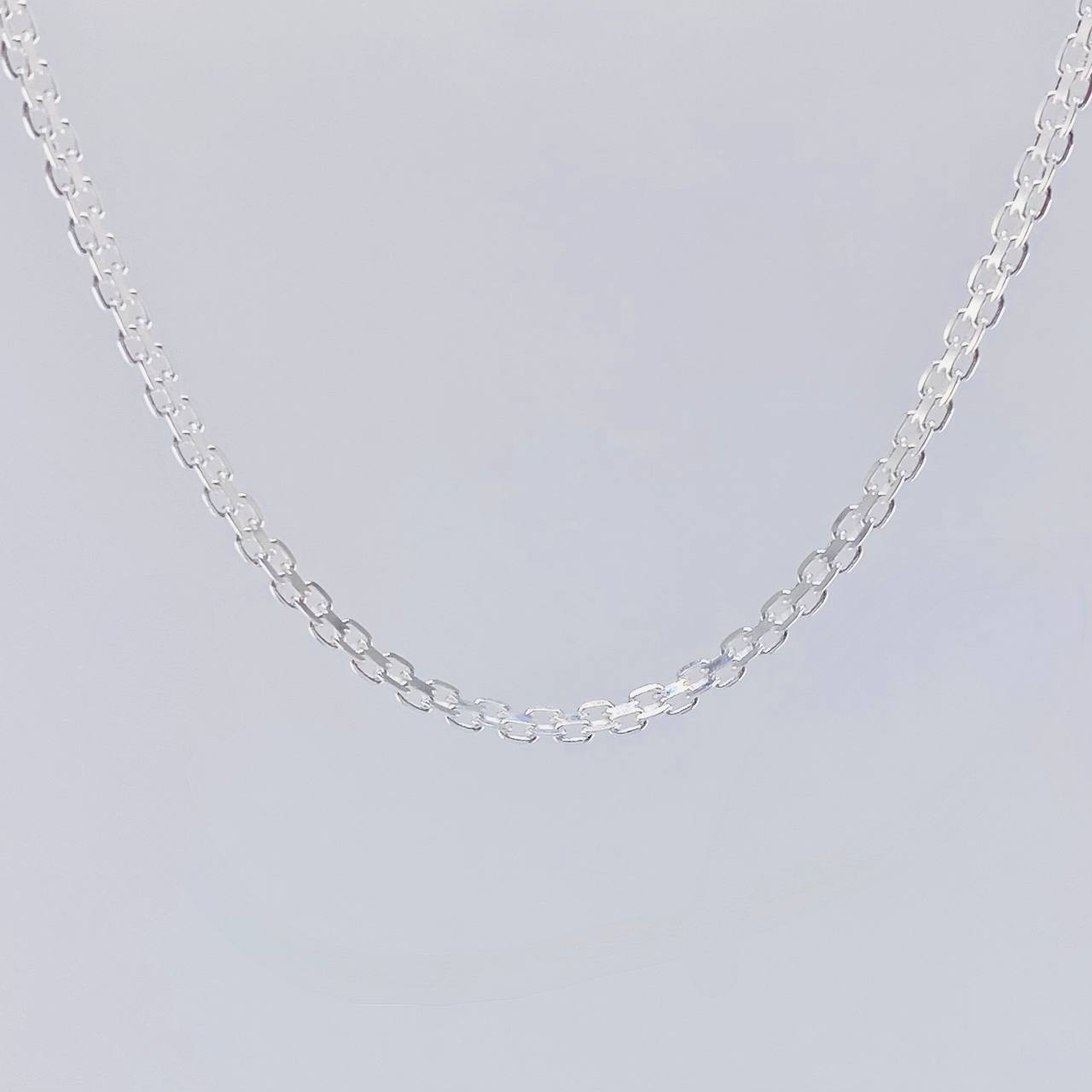 Cadena China 5.4 g / 23 1/2 in / 2.4 mm Plata 925
