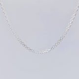 Cadena China 5.4 g / 23 1/2 in / 2.4 mm Plata 925