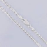 Cadena China 5.4 g / 23 1/2 in / 2.4 mm Plata 925